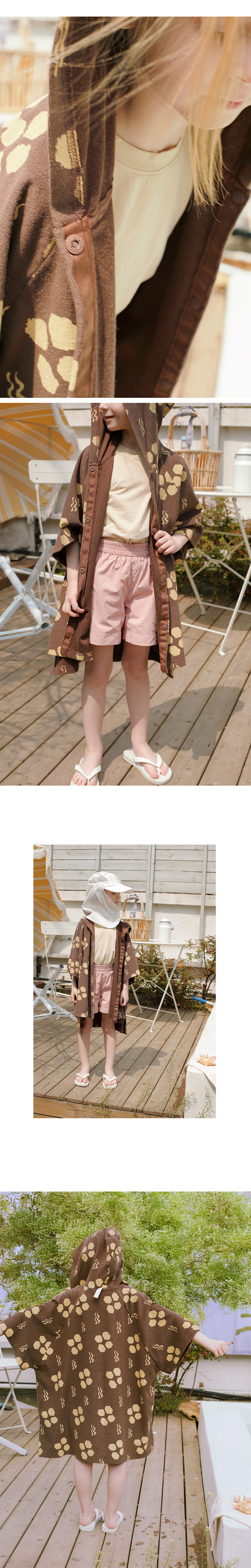 Bien A Bien - Korean Children Fashion - #kidzfashiontrend - Luna Hood Cover-up - 5