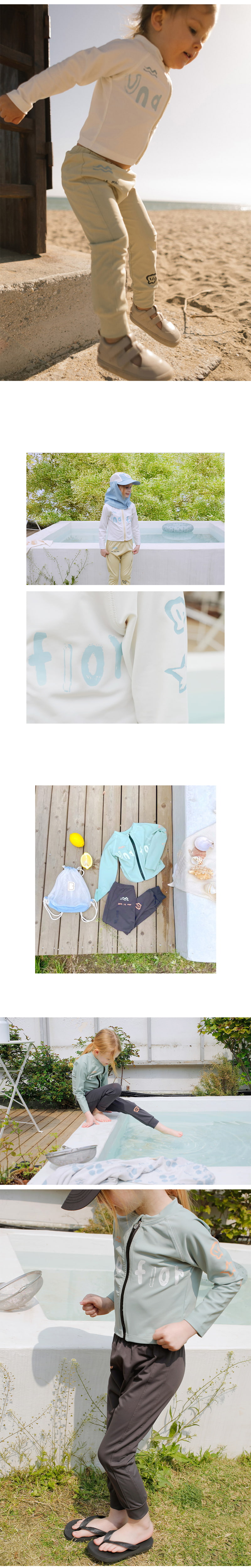 Bien A Bien - Korean Children Fashion - #Kfashion4kids - Reno Rashguard Set - 4