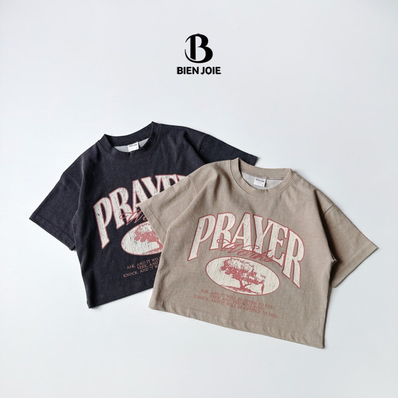 Bien Joie - Korean Children Fashion - #kidzfashiontrend - Rib Pigment Tee - 4