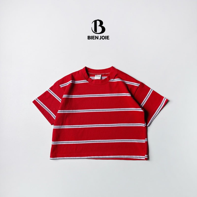 Bien Joie - Korean Children Fashion - #Kfashion4kids - Nicole Stripe Tee - 3