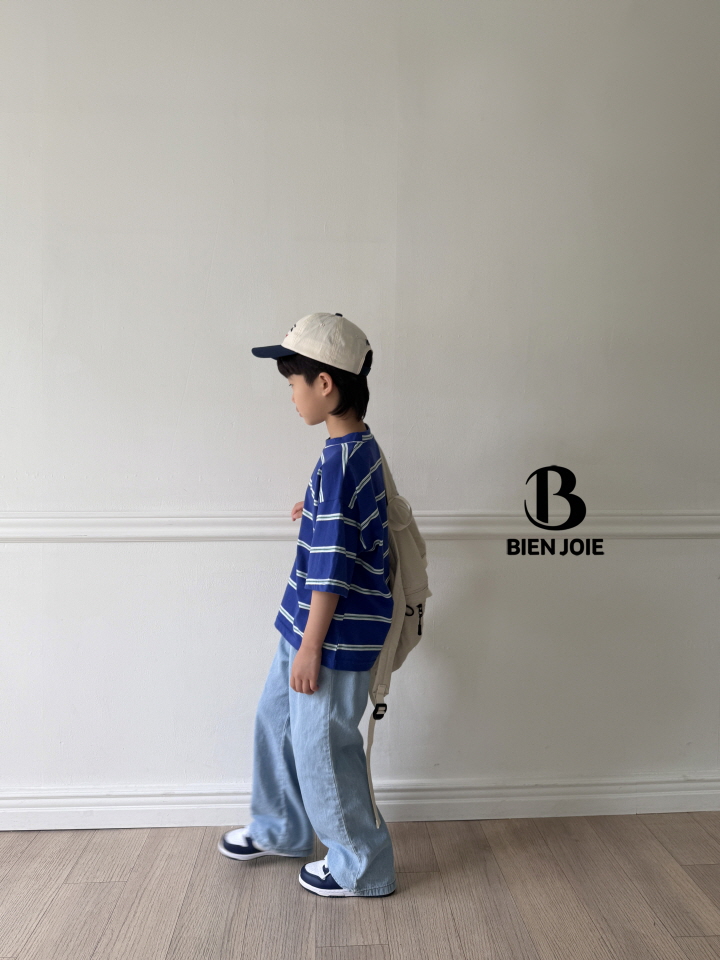 Bien Joie - Korean Children Fashion - #kidzfashiontrend - Ocean Denim Pants - 4