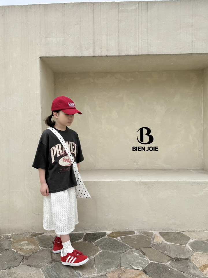Bien Joie - Korean Children Fashion - #Kfashion4kids - Rib Pigment Tee - 3