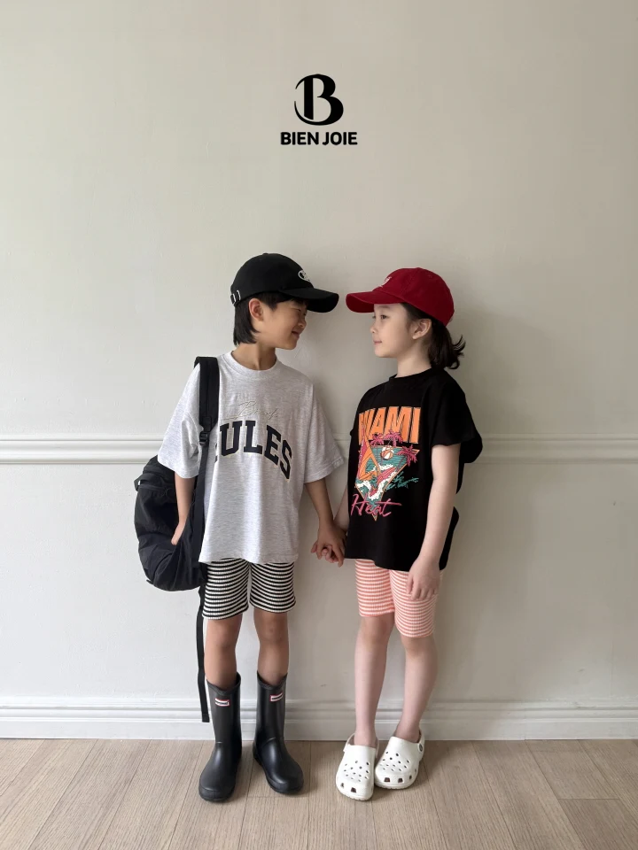 Bien Joie - Korean Children Fashion - #childofig - Poochi Striped Leggings - 3