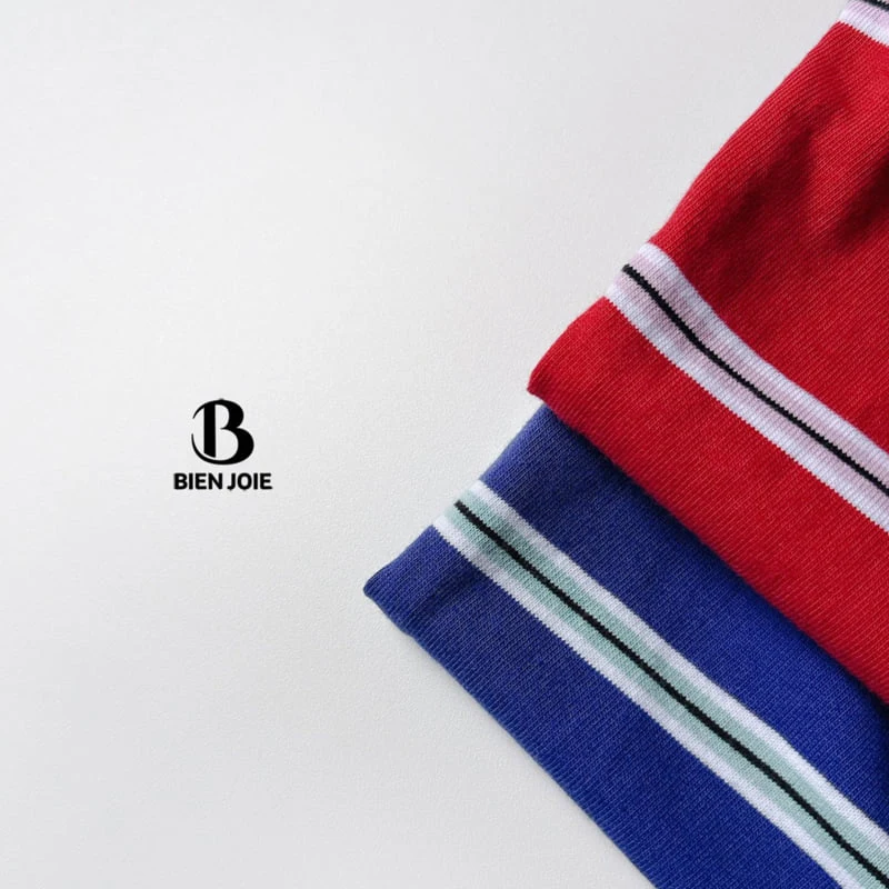 Bien Joie - Korean Children Fashion - #designkidswear - Nicole Striped Tee - 12