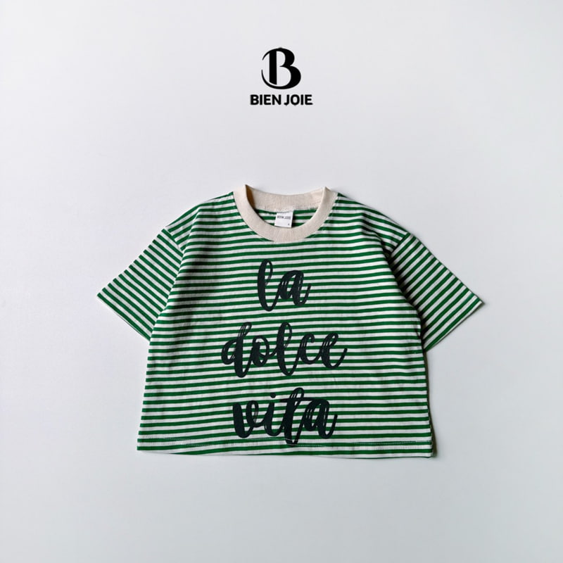 Bien Joie - Korean Children Fashion - #discoveringself - Ritz Stripe Tee - 2