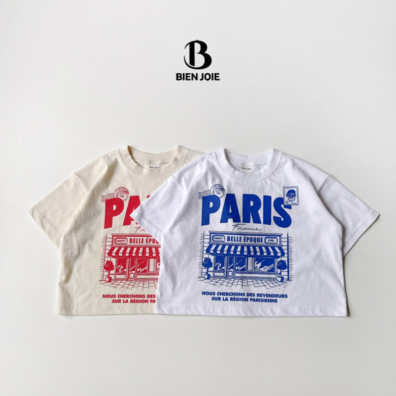 Bien Joie - Korean Children Fashion - #discoveringself - Paris Tee