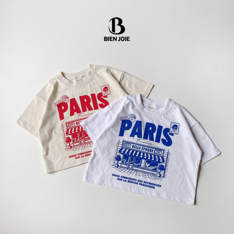 Bien Joie - Korean Children Fashion - #fashionkids - Paris Tee - 4