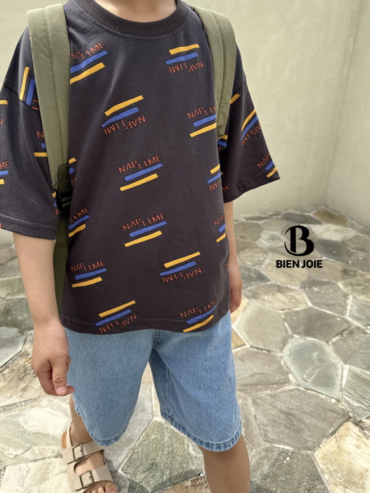 Bien Joie - Korean Children Fashion - #kidsshorts - Urban Tee - 2