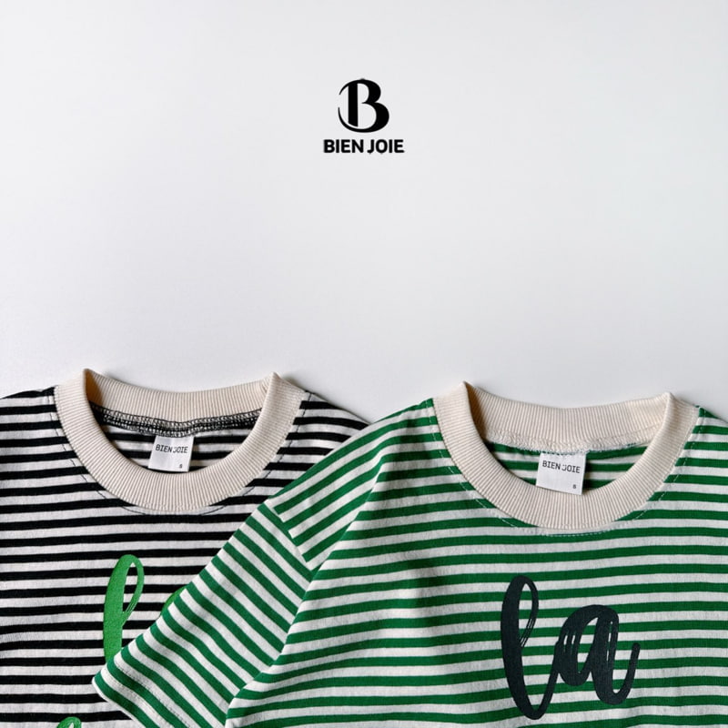 Bien Joie - Korean Children Fashion - #kidsstore - Ritz Stripe Tee - 5