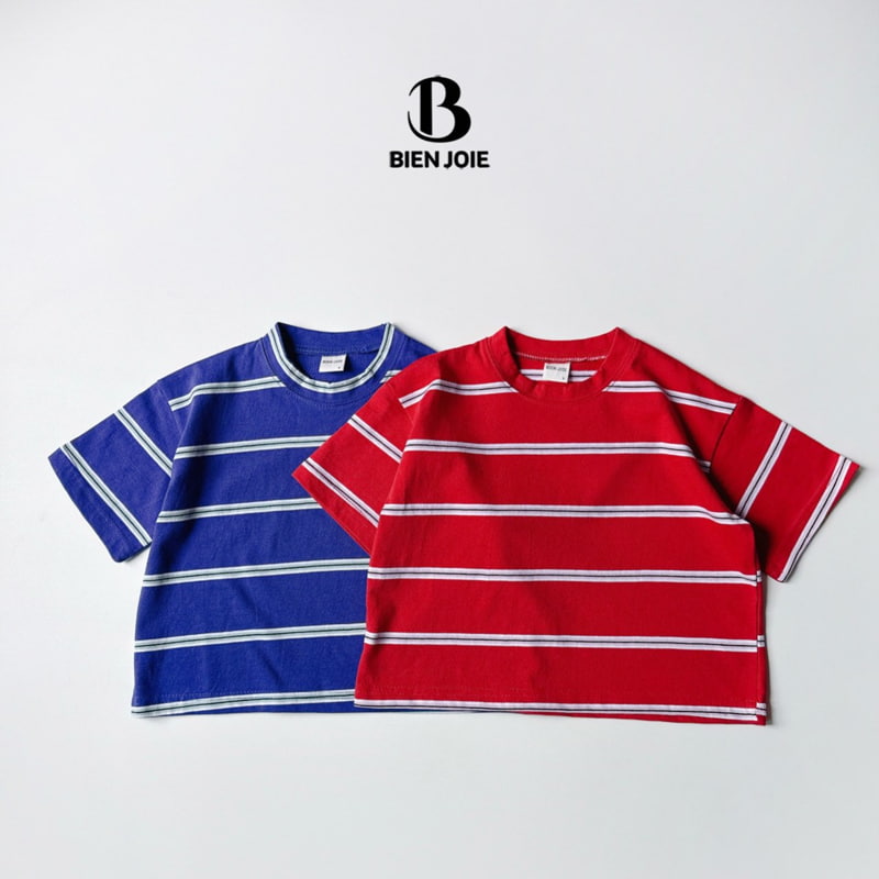 Bien Joie - Korean Children Fashion - #kidsstore - Nicole Stripe Tee