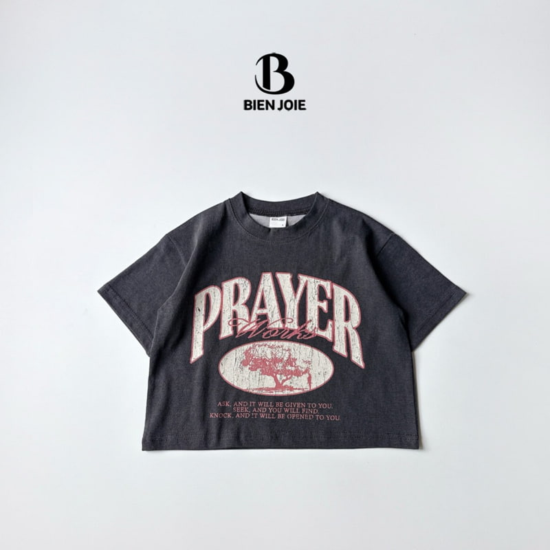 Bien Joie - Korean Children Fashion - #kidzfashiontrend - Rib Pigment Tee - 3