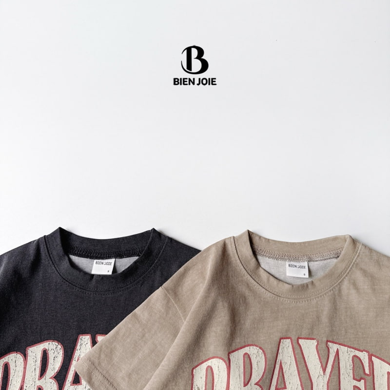 Bien Joie - Korean Children Fashion - #littlefashionista - Rib Pigment Tee - 5