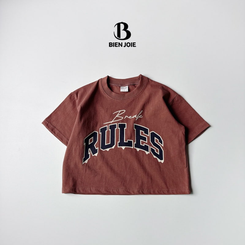Bien Joie - Korean Children Fashion - #littlefashionista - Rules Tee - 2