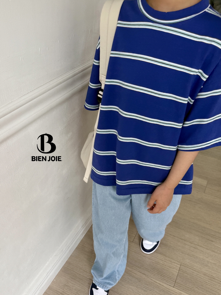 Bien Joie - Korean Children Fashion - #littlefashionista - Ocean Denim Pants - 5