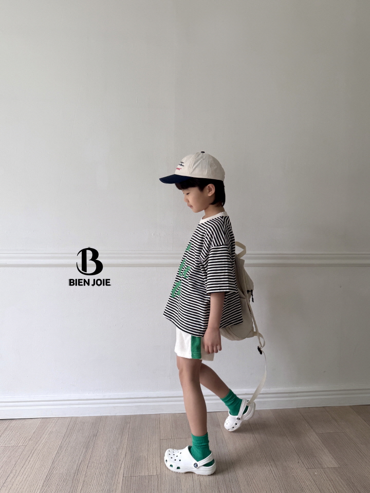Bien Joie - Korean Children Fashion - #littlefashionista - Ritz Striped Tee - 7