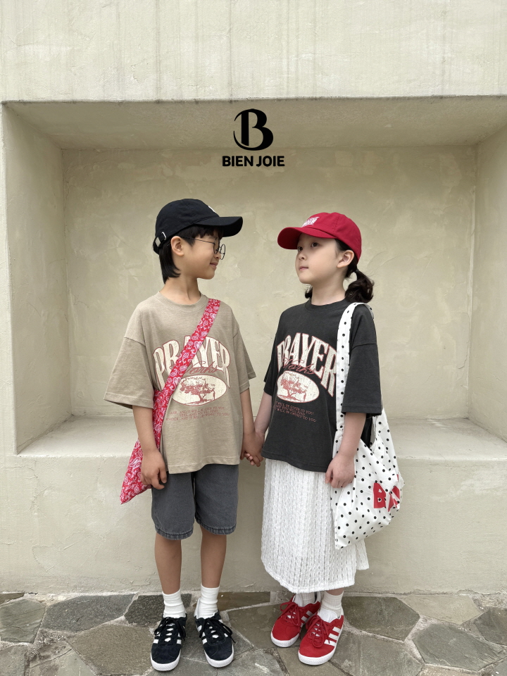 Bien Joie - Korean Children Fashion - #Kfashion4kids - Rib Pigment Tee - 4