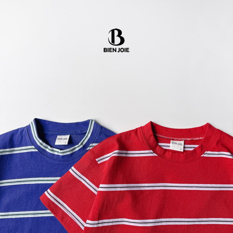 Bien Joie - Korean Children Fashion - #magicofchildhood - Nicole Stripe Tee - 5