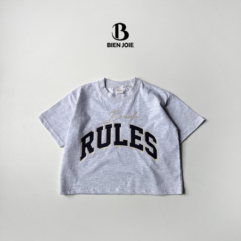 Bien Joie - Korean Children Fashion - #magicofchildhood - Rules Tee - 3