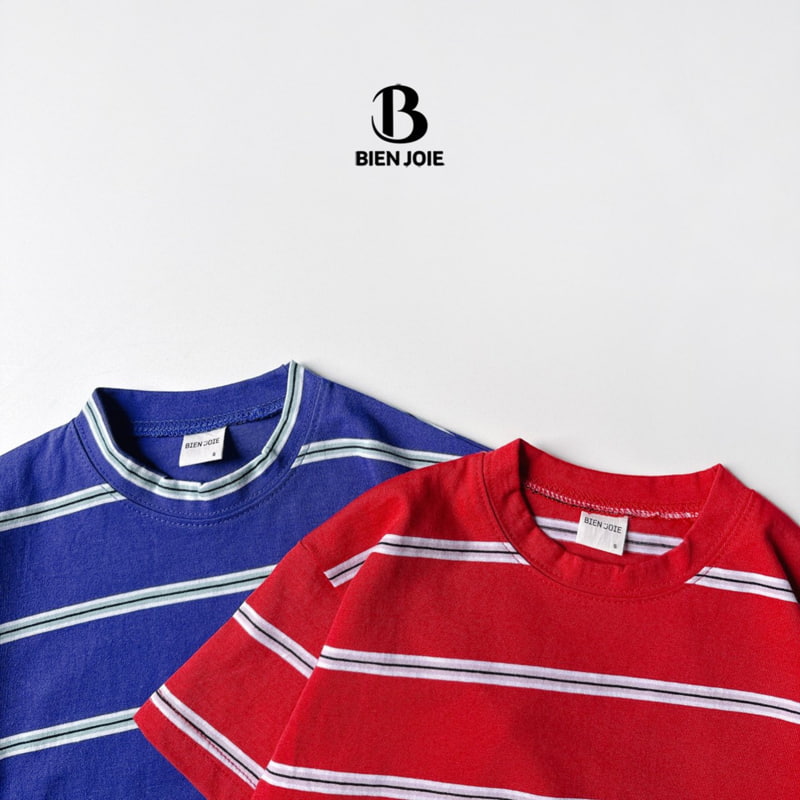Bien Joie - Korean Children Fashion - #minifashionista - Nicole Stripe Tee - 6