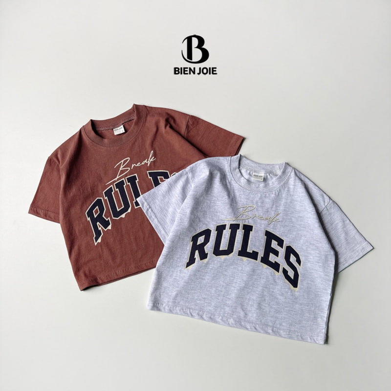 Bien Joie - Korean Children Fashion - #magicofchildhood - Rules Tee - 4
