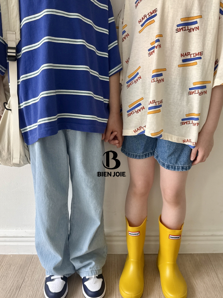 Bien Joie - Korean Children Fashion - #minifashionista - Ocean Denim Pants - 7