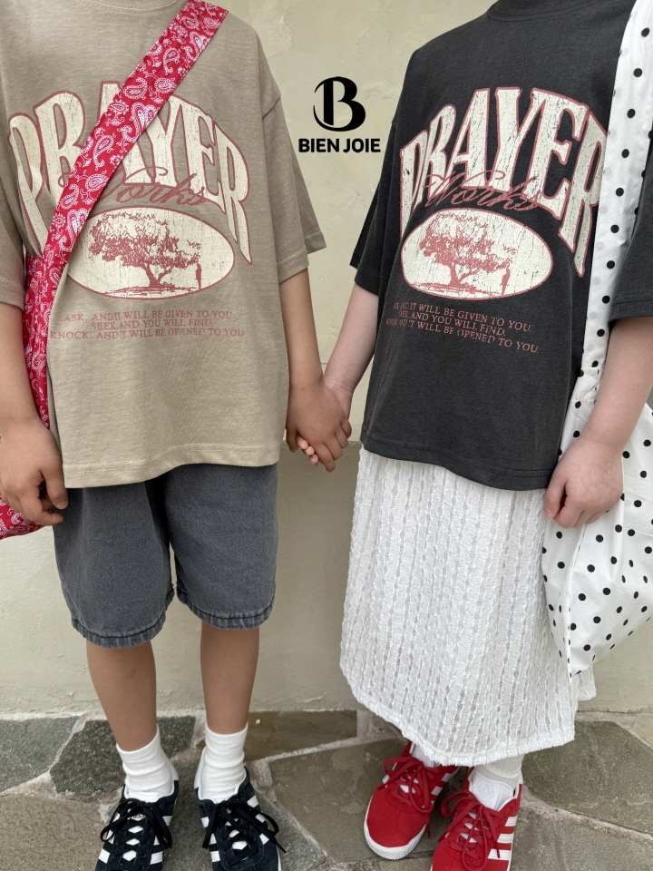 Bien Joie - Korean Children Fashion - #minifashionista - Rib Pigment Tee - 6