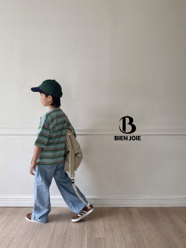 Bien Joie - Korean Children Fashion - #prettylittlegirls - Ocean Denim Pants - 8