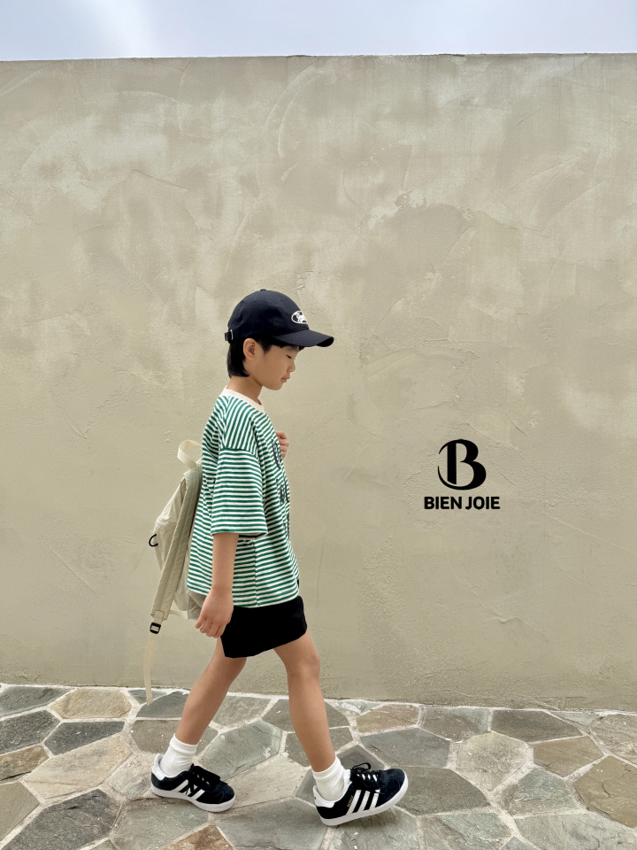 Bien Joie - Korean Children Fashion - #prettylittlegirls - Ritz Striped Tee - 10