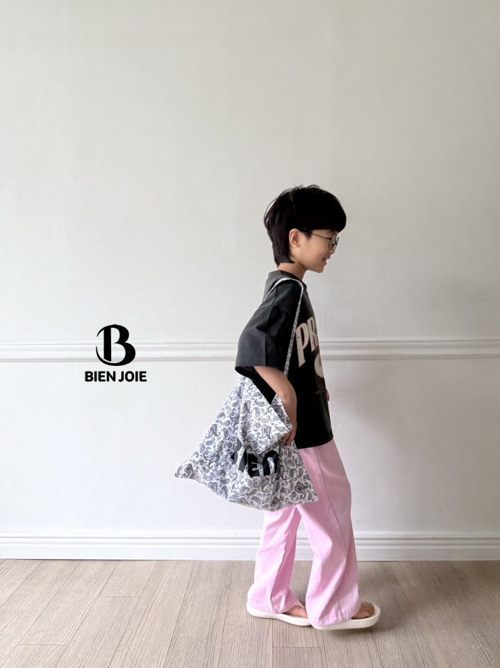Bien Joie - Korean Children Fashion - #stylishchildhood - Rib Pigment Tee - 10