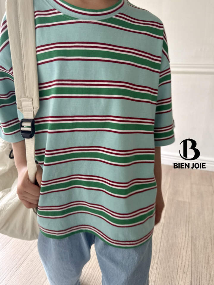 Bien Joie - Korean Children Fashion - #stylishchildhood - Genie Striped Tee - 2
