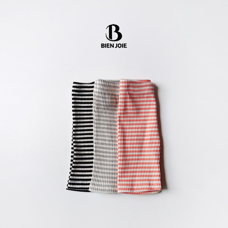 Bien Joie - Korean Children Fashion - #todddlerfashion - Puchi Stripe Leggings