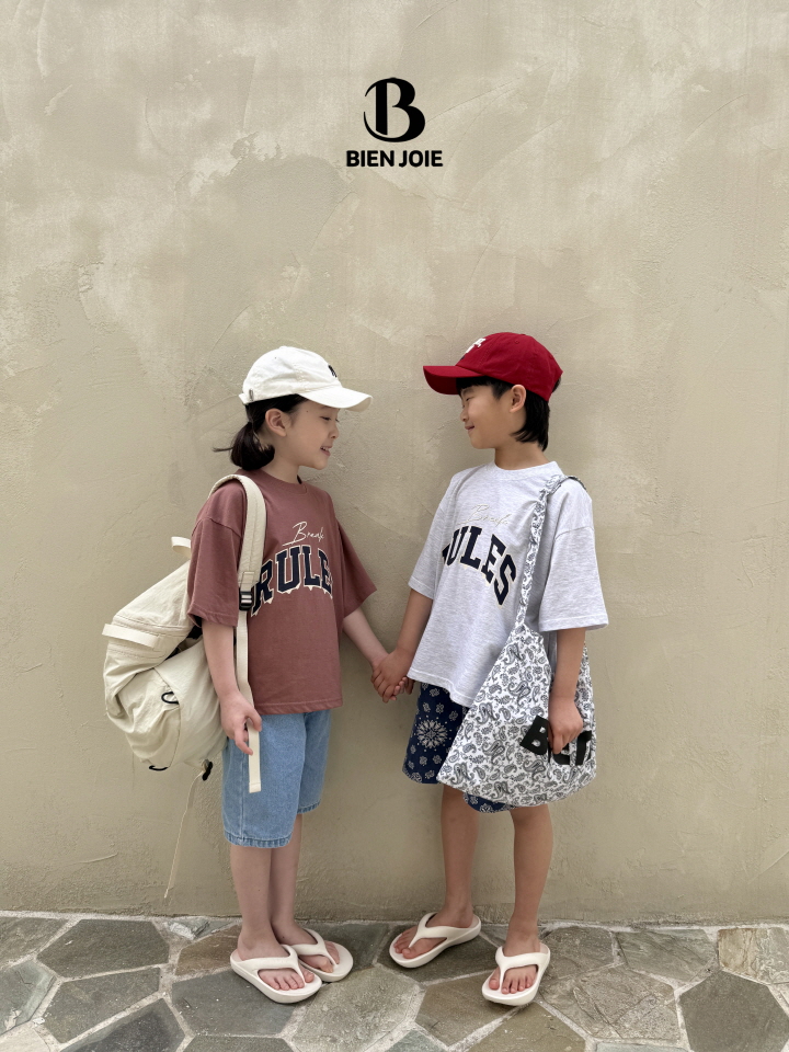 Bien Joie - Korean Children Fashion - #toddlerclothing - Rules Tee - 6