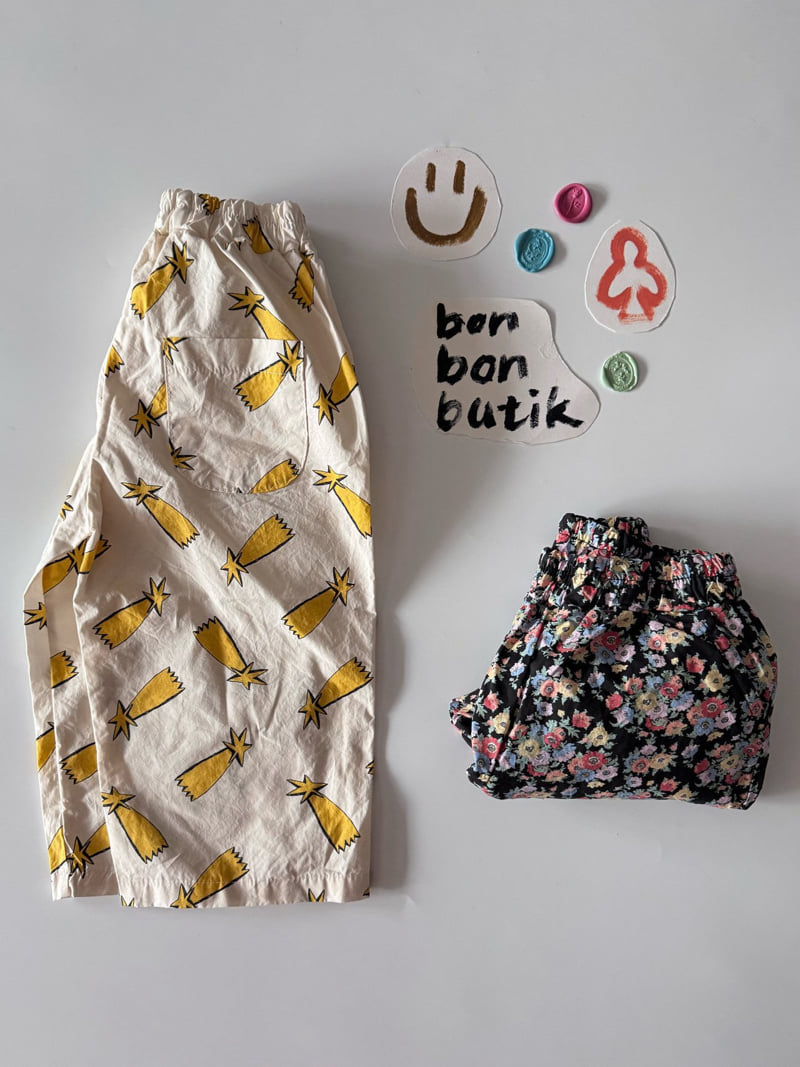 Bon Bon Butik - Korean Children Fashion - #Kfashion4kids - Patterned Pants