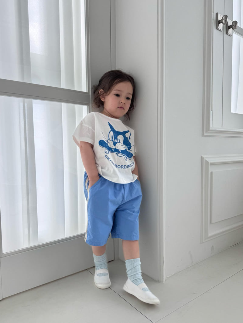 Bon Bon Butik - Korean Children Fashion - #childofig - Line Shorts - 5