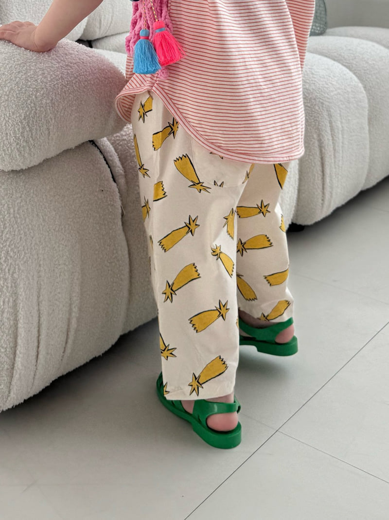 Bon Bon Butik - Korean Children Fashion - #childrensboutique - Patterned Pants - 8