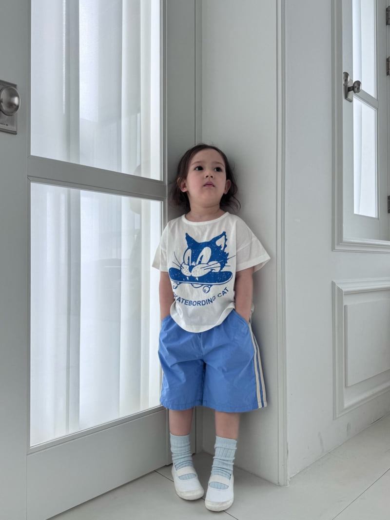 Bon Bon Butik - Korean Children Fashion - #childrensboutique - Line Shorts - 7