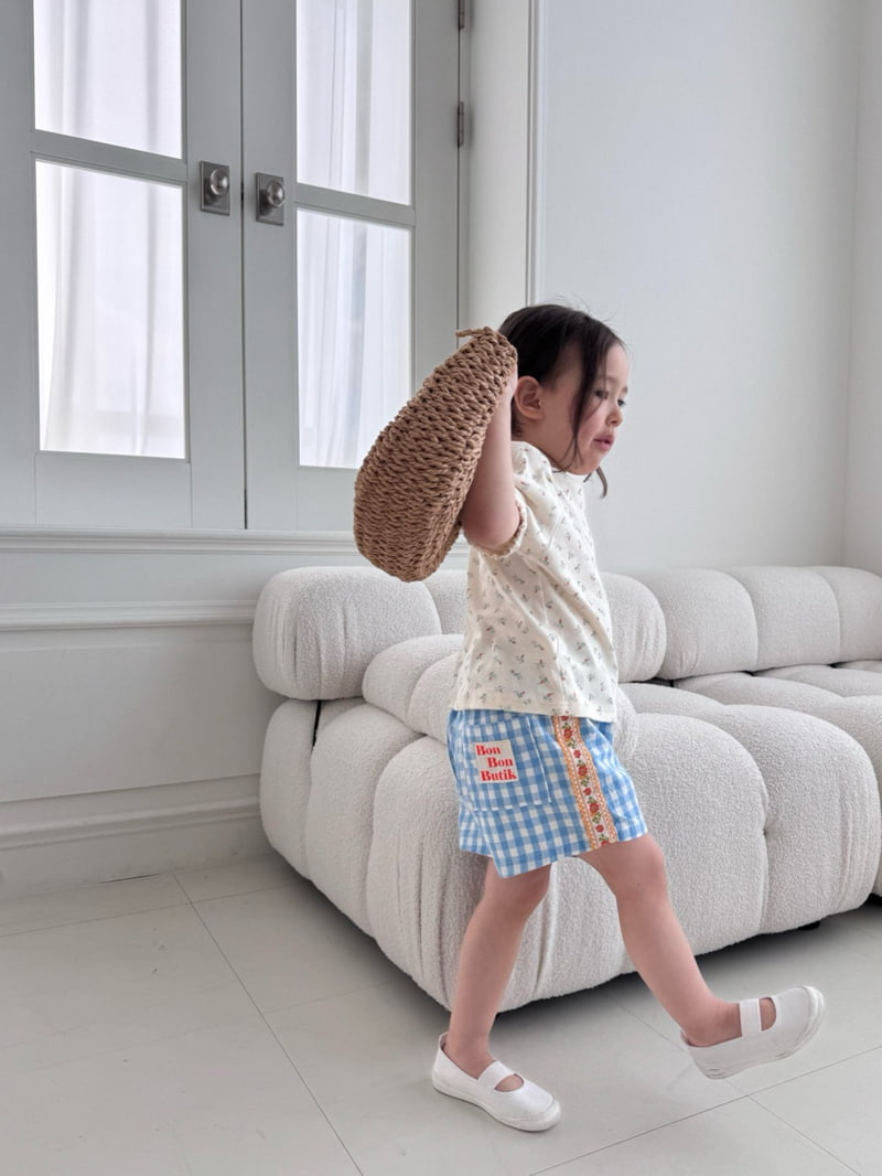 Bon Bon Butik - Korean Children Fashion - #childrensboutique - Check Shorts - 4