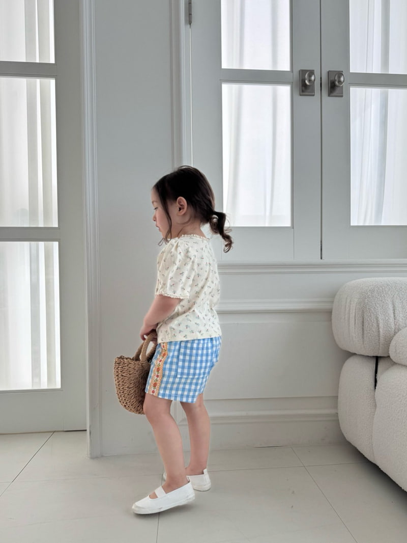Bon Bon Butik - Korean Children Fashion - #fashionkids - Check Shorts - 6