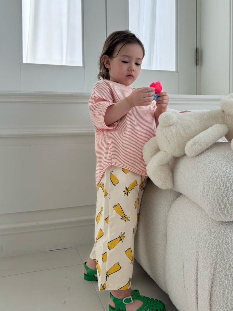 Bon Bon Butik - Korean Children Fashion - #kidsshorts - Patterned Pants - 12