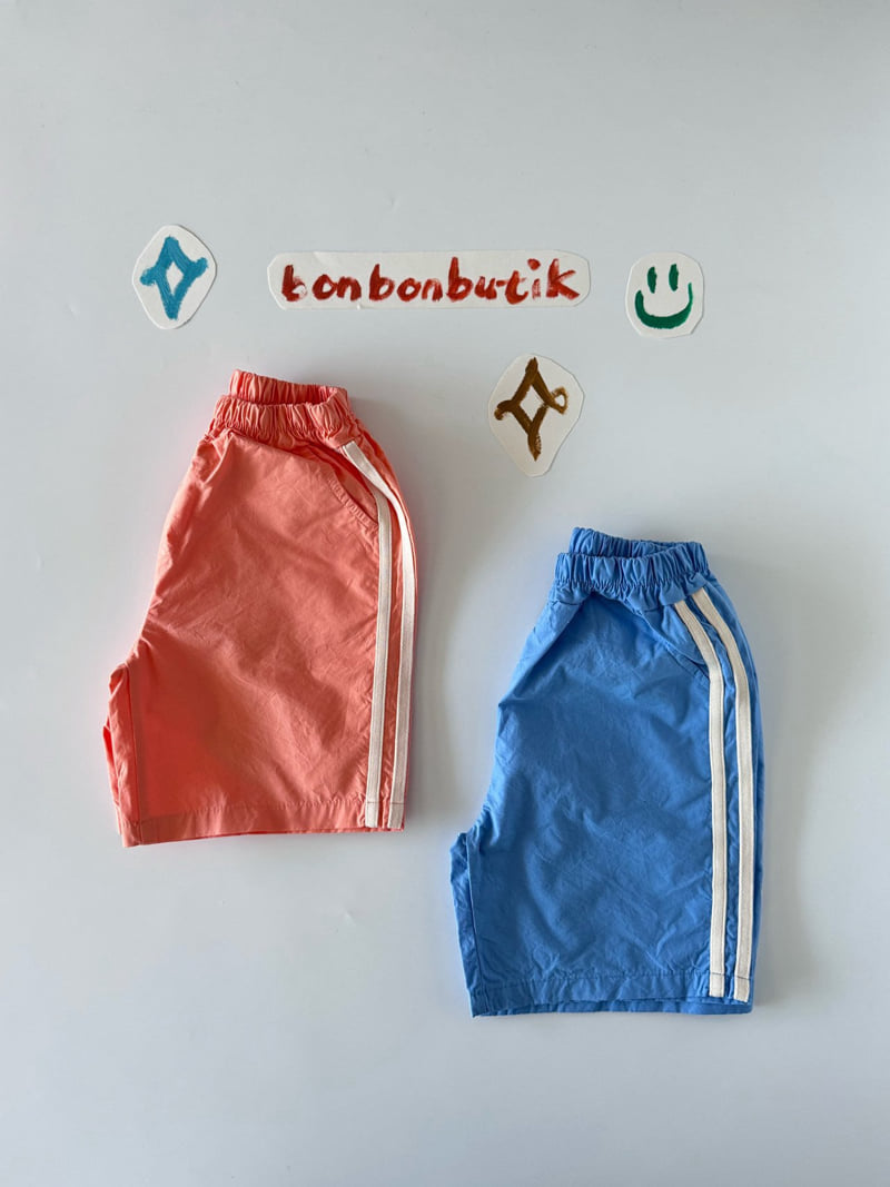 Bon Bon Butik - Korean Children Fashion - #littlefashionista - Line Shorts