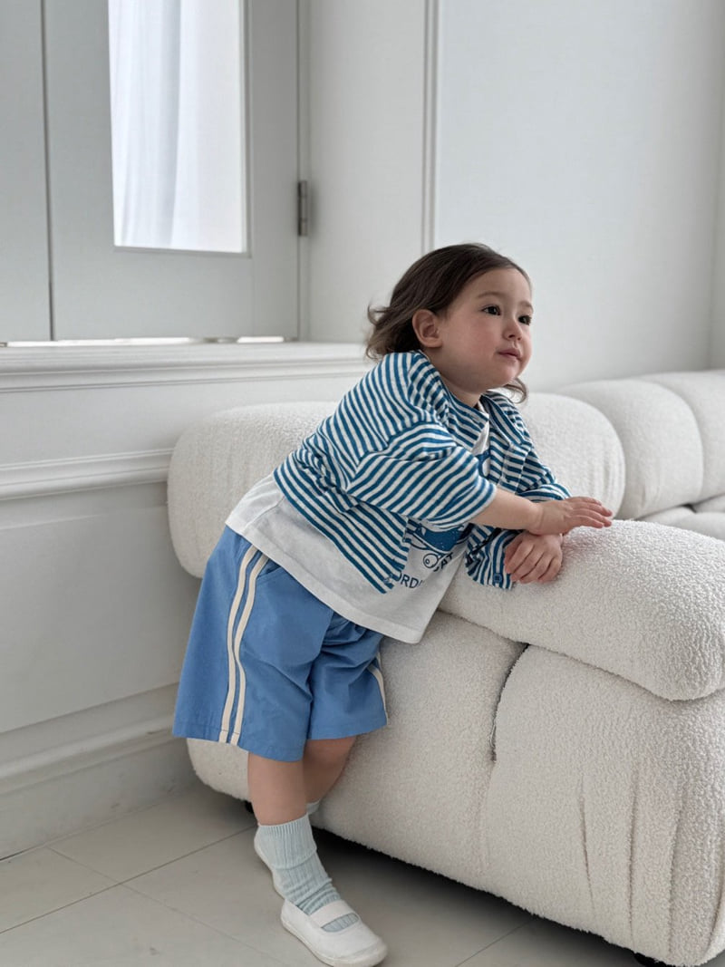 Bon Bon Butik - Korean Children Fashion - #magicofchildhood - Line Shorts - 2