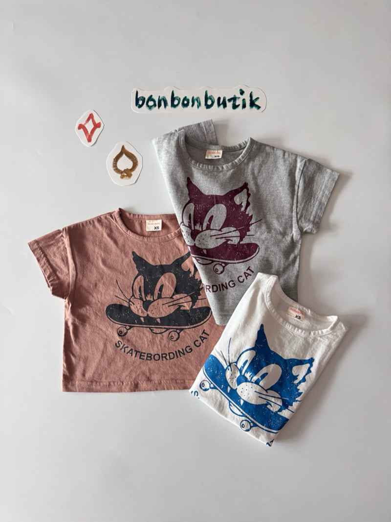 Bon Bon Butik - Korean Children Fashion - #magicofchildhood - Cat Tee