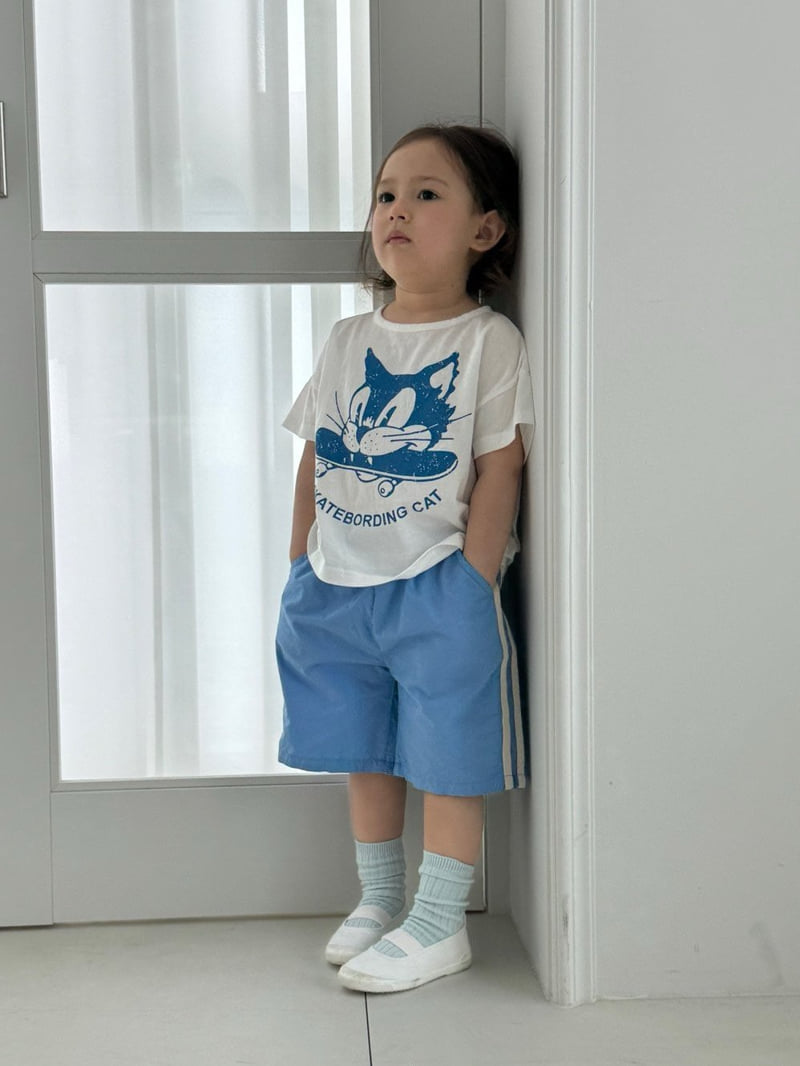 Bon Bon Butik - Korean Children Fashion - #minifashionista - Line Shorts - 3