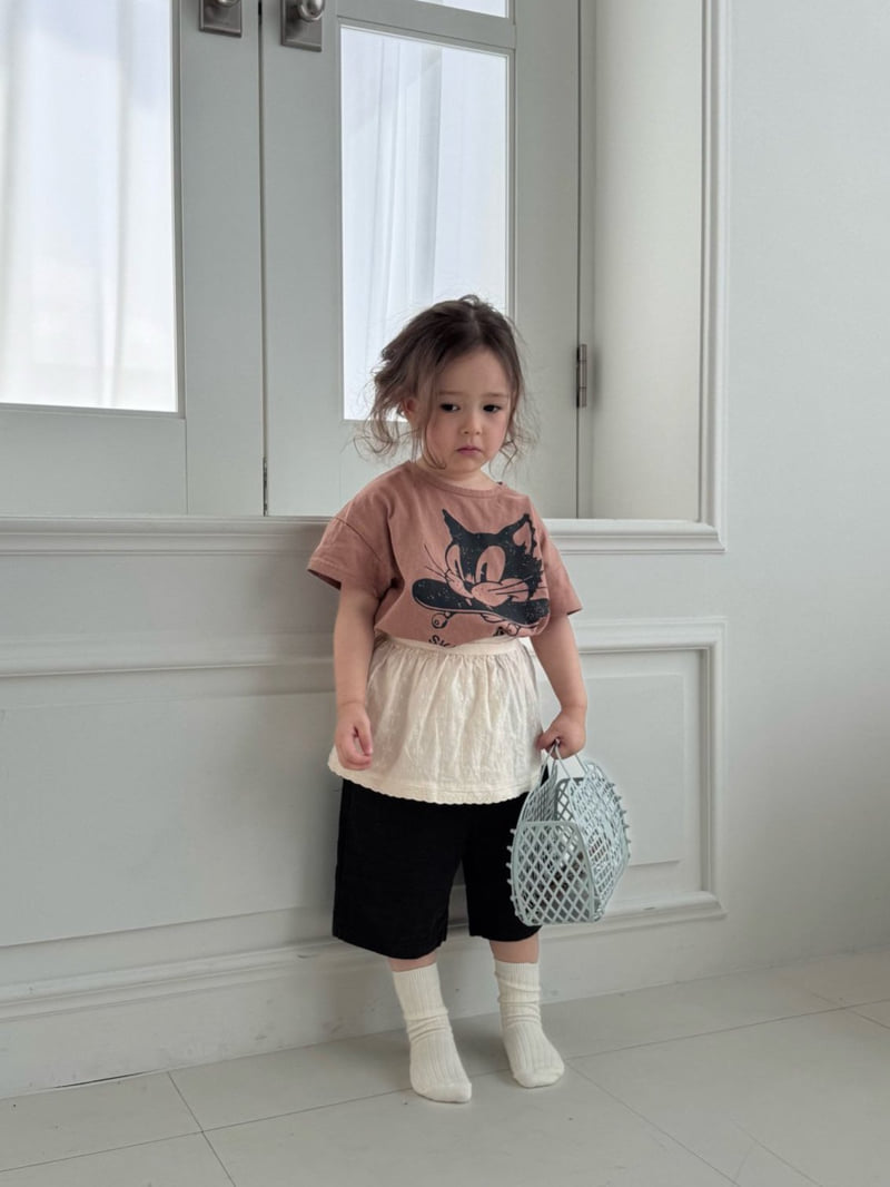 Bon Bon Butik - Korean Children Fashion - #minifashionista - Cat Tee - 2