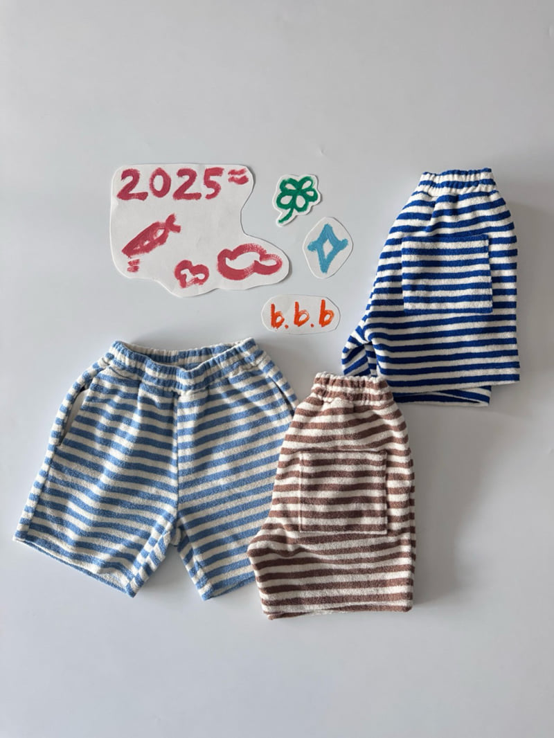 Bon Bon Butik - Korean Children Fashion - #minifashionista - Terry Shorts