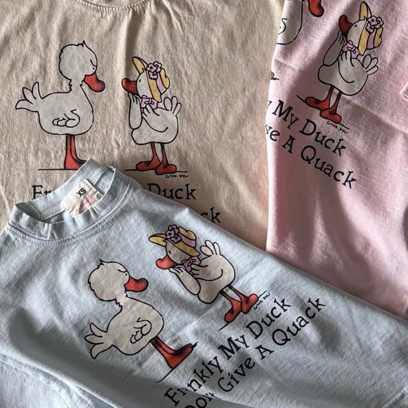 Bon Bon Butik - Korean Children Fashion - #stylishchildhood - Duck Long Tee - 2