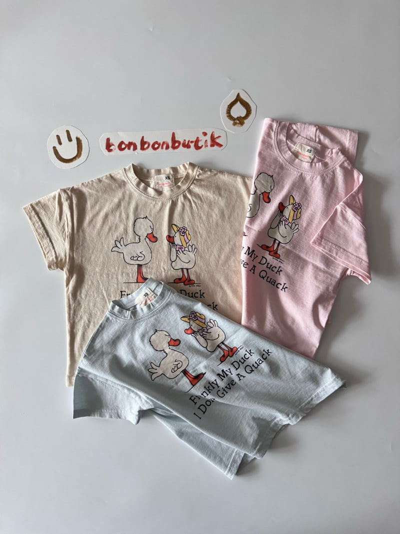 Bon Bon Butik - Korean Children Fashion - #toddlerclothing - Duck Long Tee