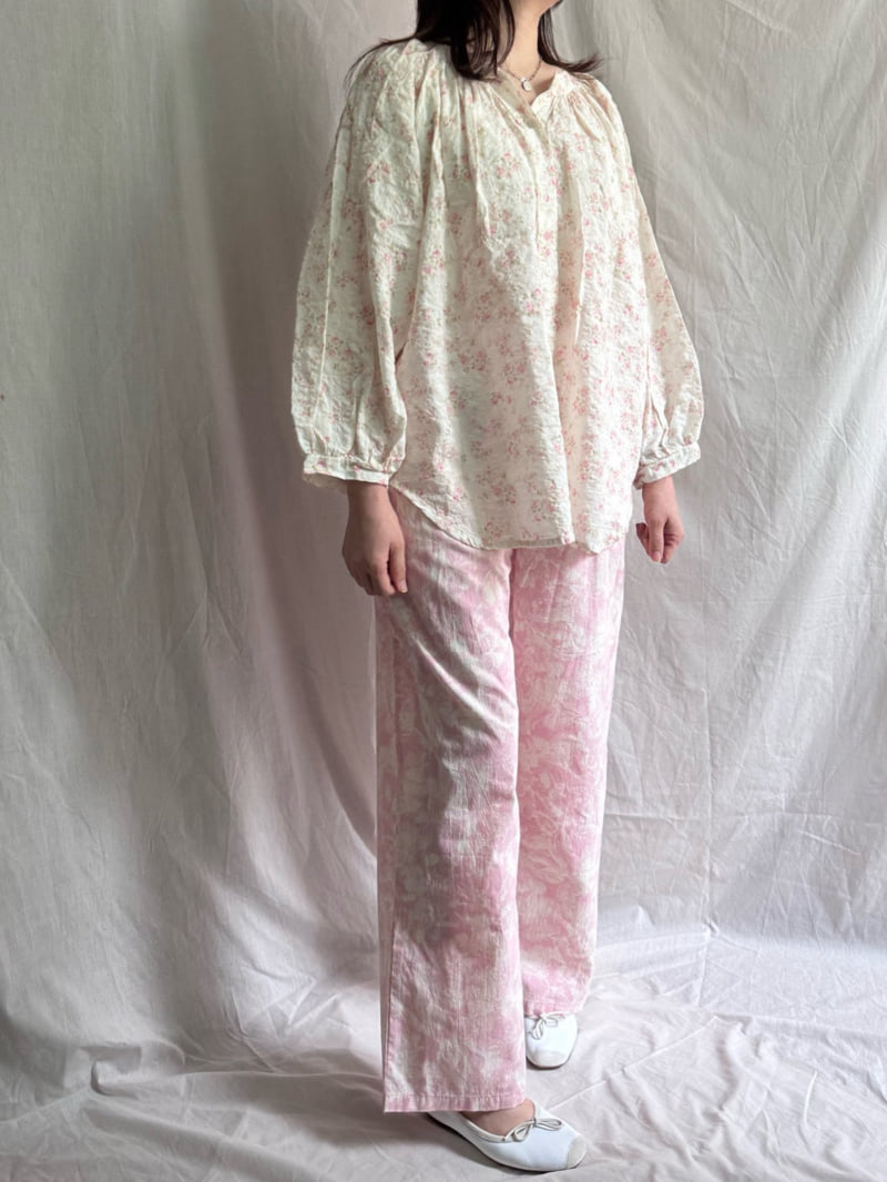 Bon Bon Butik - Korean Women Fashion - #momslook - Adult May Blouse - 4