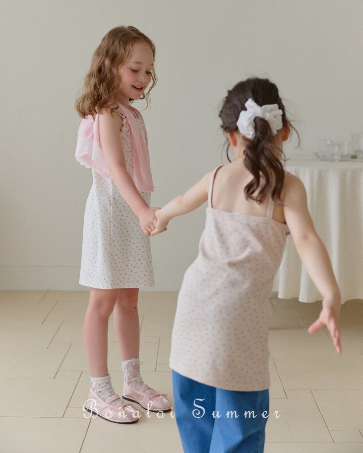Bonaloi - Korean Children Fashion - #Kfashion4kids - Lovely Frill One-Piece - 10