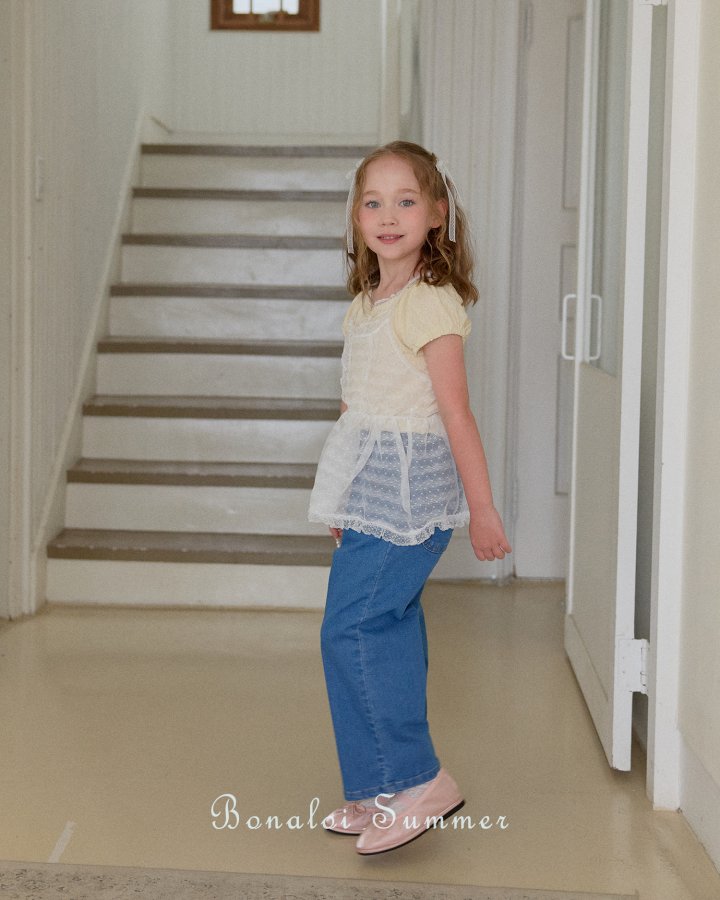 Bonaloi - Korean Children Fashion - #Kfashion4kids - Muse Bustier - 6